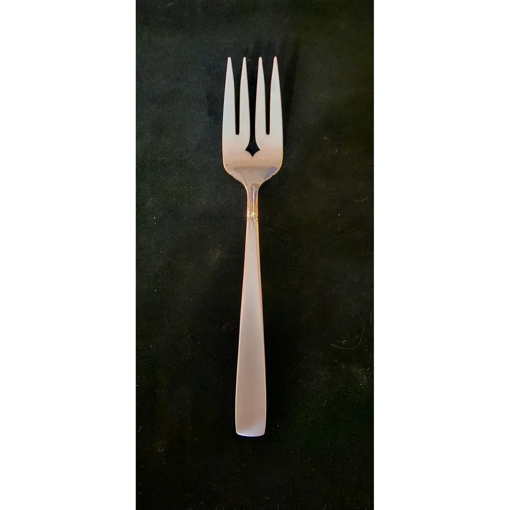 Oneidacraft Deluxe Stainless Profile Cold Cut Serving Fork 8.5